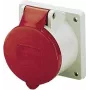panel-mount socket TA 32A,5p,6h,400V,IP44 1276 - panel-mount socket TA - 32A5p 6h400V (1276)