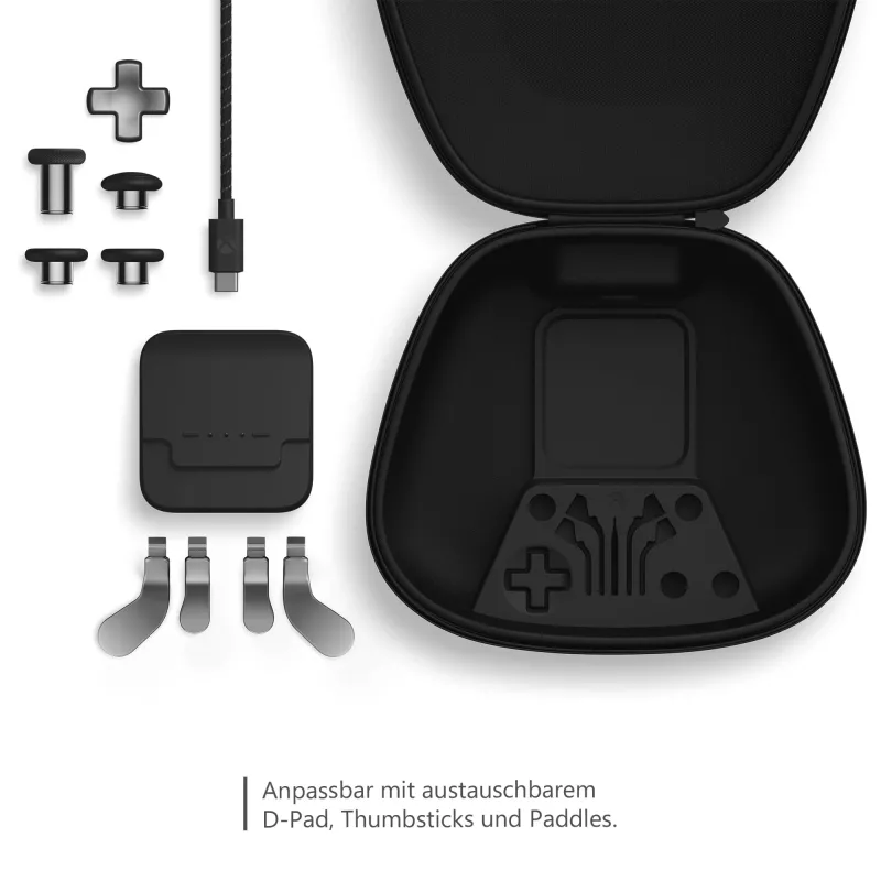 Spēļu kontrollera piederums Microsoft Xbox Elite Wireless Controller Series 2 Complete Component Pack melns sudrabains