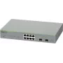 ALLIED Gigabit webSmart komutators 8x 10/100/1000TX + 2x SFP porti EU strāvas vads (AT-GS950/10 V2-50)