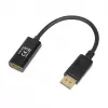 DisplayPort–HDMI kabeļa adapteris IBOX iadp4k — DisplayPort (vīr.) uz HDMI (siev.), taisni savienotāji, 4K atbalsts, sudraba