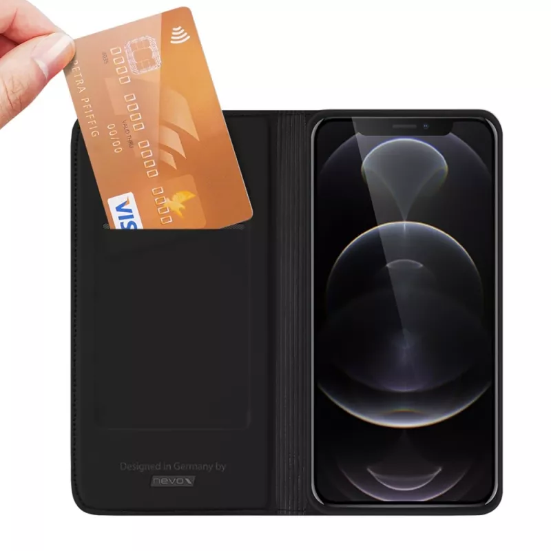 Vario Series, Phone Case Melns, iPhone 15 Pro