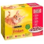 Friskies Mix gaļa — mitrā kaķu barība — 12 x 85 g