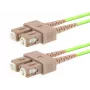 Šķiedras komutācijas kabelis LOGON PROFESSIONAL AL5SCSC02I/5I 50/125 multimode SC simplex 2 m