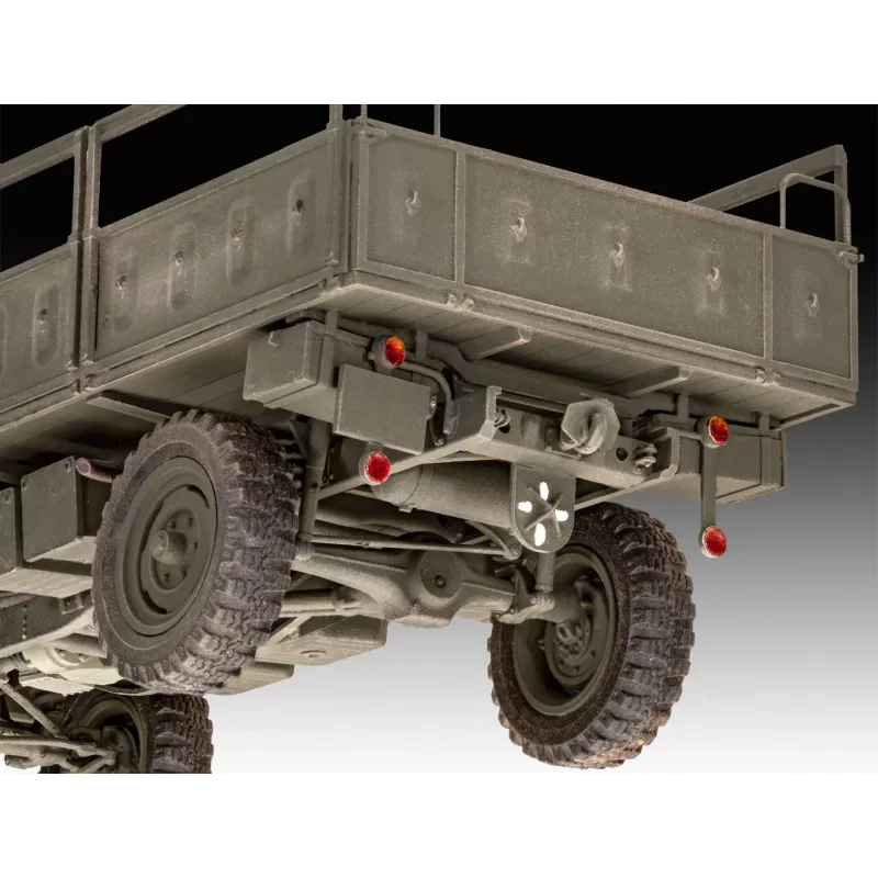 Plastmasas modeļu transportlīdzeklis UNIMOG 404 S 1/35