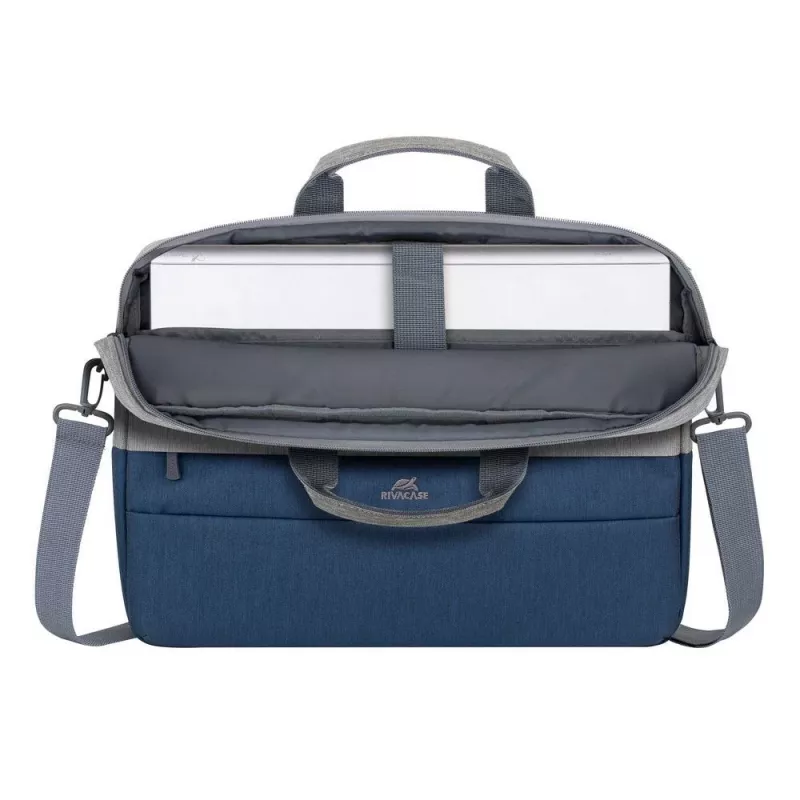 Rivacase 7532 39,6 cm (15,6) portfelis, zils/pelēks