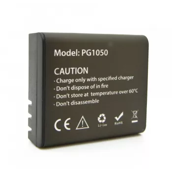 GoXtreme 1050mAh 3.7 V akumulators modeļiem Rallye, Endurance, Discovery un Pioneer