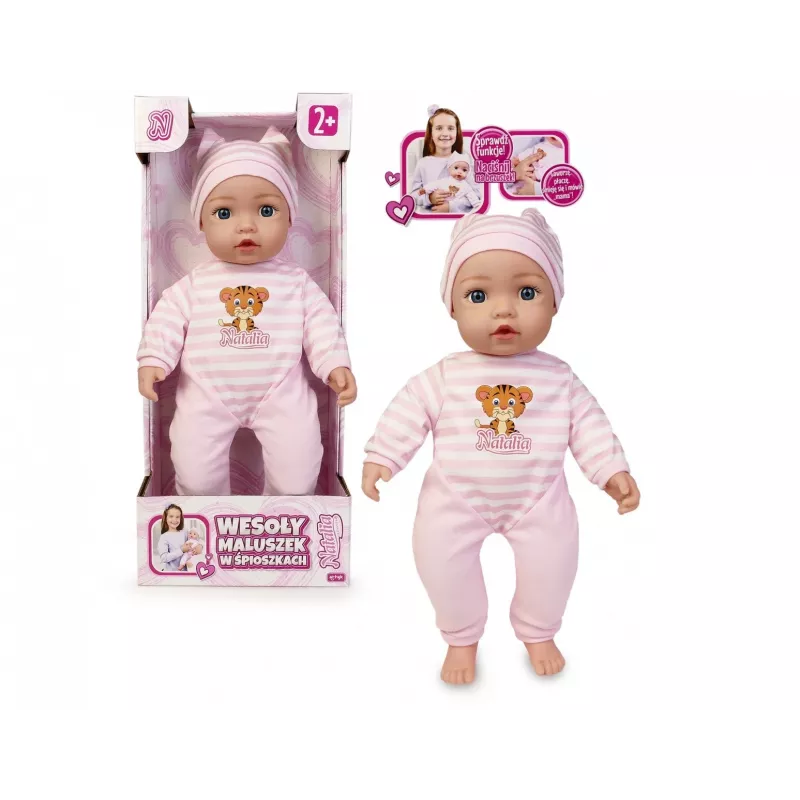 Lelle Artyk Natalia Baby lelle 45 cm — ar mīkstu augumu lelle, 45 cm