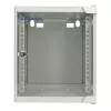 EXTRALINK LITE 6U 10 280X310 PIENENAMS UZ SIENAS STIPRINĀMS RACKMŪTA SKAPIS PELĒKS