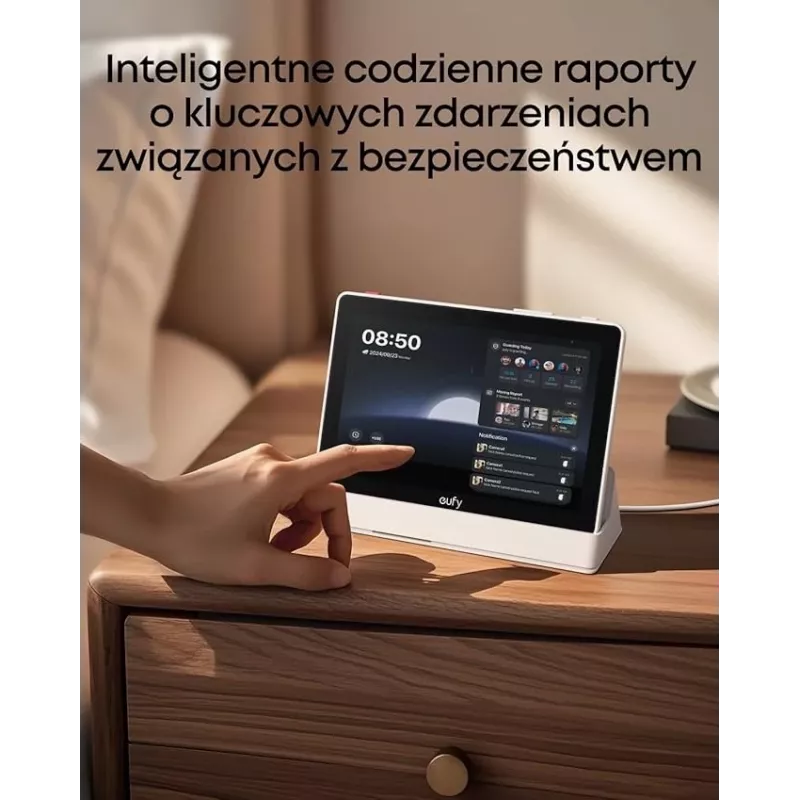 Mājas drošības asistents Anker Eufy T87A03W1 viedierīce melnā/baltā krāsā