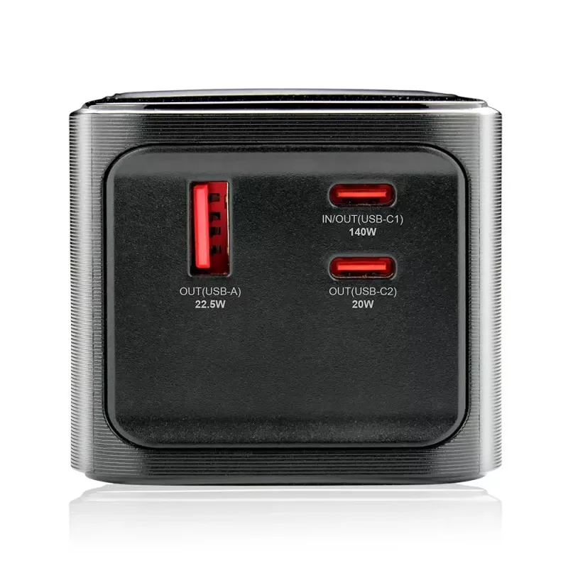 Ārējais akumulators everActive EB-27Q 27 000 mAh, 2× USB-C, Quick Charge 4+