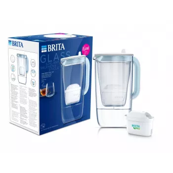 Galda ūdens filtrs BRITA 1050452, MAXTRA, 2,5 L tvertne (1,4 L filtrēts), zils/balts