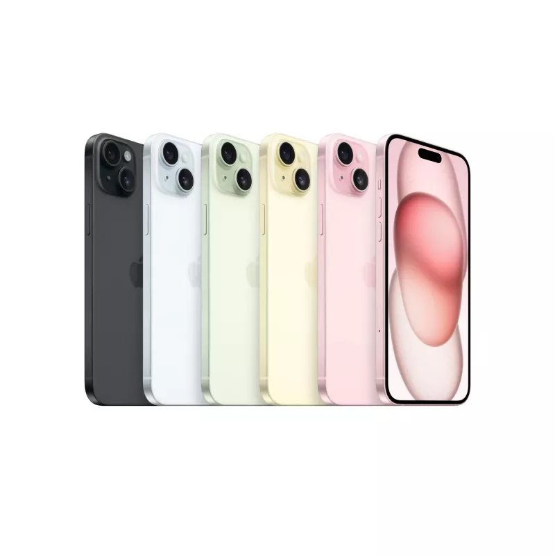 Atjaunots viedtālrunis RENEWED iPhone 15 Plus 128GB Melns — 6,7 collu Super Retina XDR, A16, 5G, IP68