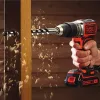 Pistol grip drill Melns & Decker BCD383D2XK-QW 18 V, 2 Ah x2, 13 mm patrona, oranža