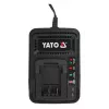 Leņķa slīpmašīna YATO YT-82826, 18V Li-Ion 2Ah, 125 mm disks, 10 000 apgr./min, M14 vītne, bezinstrumentu regulējams aizsargs
