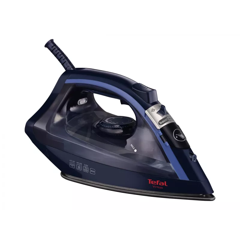 Tefal Virtuo FV 1713 Dry & Steam gludeklis 2000 W Zils