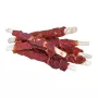 Suņu gardumi PETITTO Duck Kebab 500 g — pīles garšas mīkstas treniņu kumosiņas, 64% olbaltumvielu, 3% tauku, bez glutēna un cukura