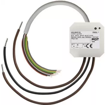 MDT technologies universālais izpildmehānisms 2-virzienu UP 10A, 230 V maiņstrāva, 14 µF, 2EVG Battery-B2UP.03 (Battery-B2UP.03)