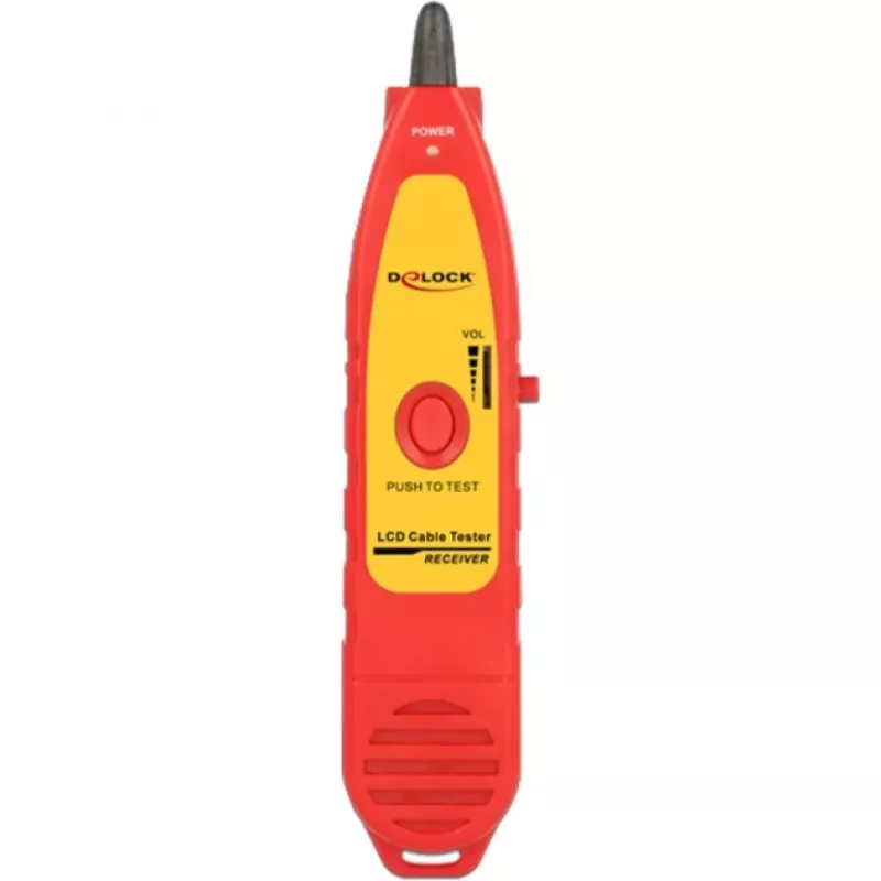 tīkla kabelis Tester DeLOCK 86109 Red dzeltena