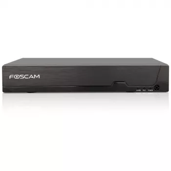 Tīkla videoierakstītājs FOSCAM FN9108HE 8 kanālu 5MP POE NVR Melns