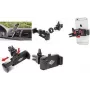 Viedtālruņa turētājs WEDO Clip-it 6006101 — regulējama skava, melns