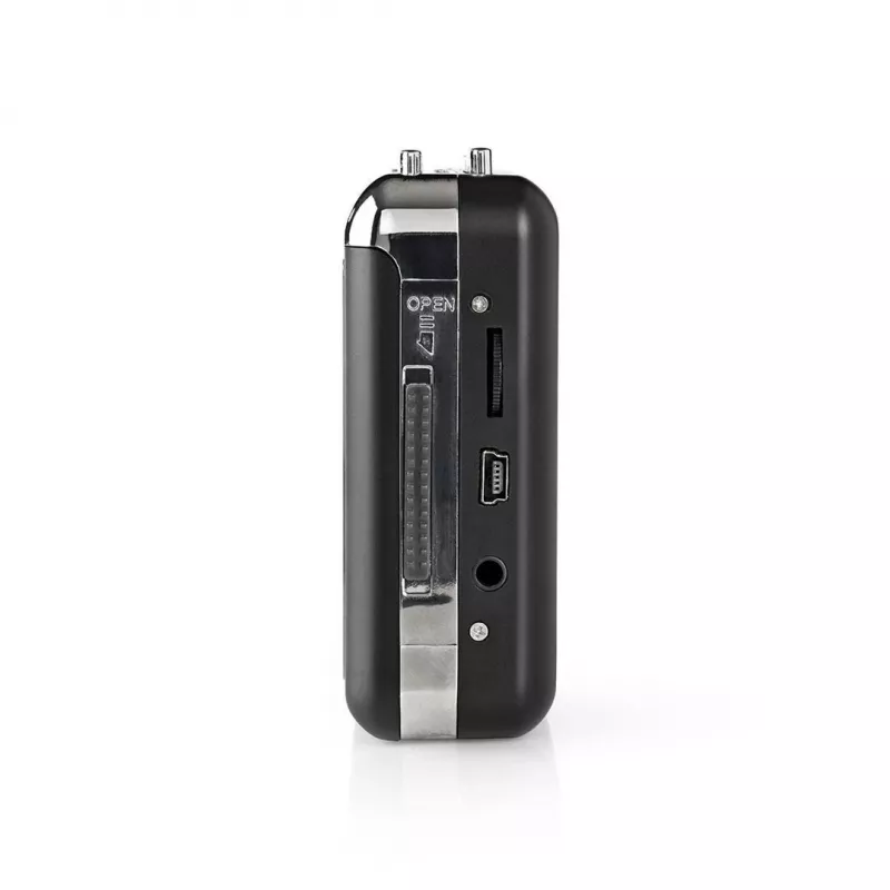 kasešu pārveidotājs Nedis ACGRU100GY USB / 3,5 mm USB/ar baterijām pelēks