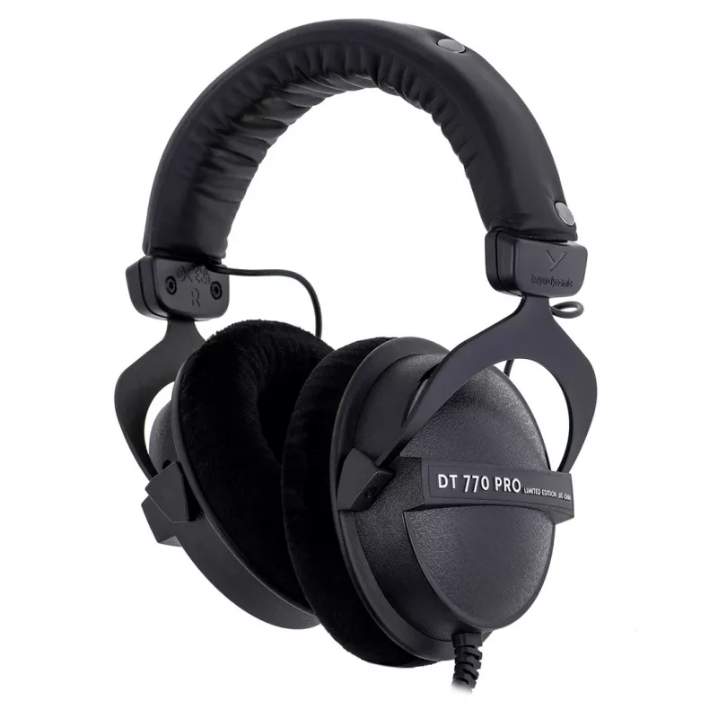 Beyerdynamic DT 770 Pro 80 Ω Melns Limited Edition - slēgtas studijas austiņas