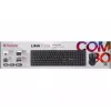 Bezvadu tastatūras un peles komplekts DEFENDER C-993 RF 45996 — RF savienojums, kompakts izkārtojums