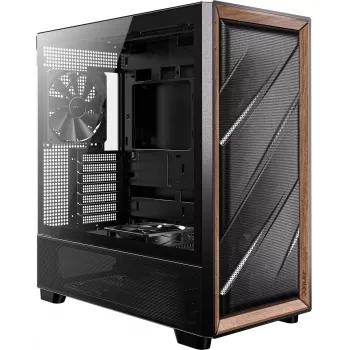 Antec 0-761345-10133-2 datora korpuss MIDI Tower Melns Wood