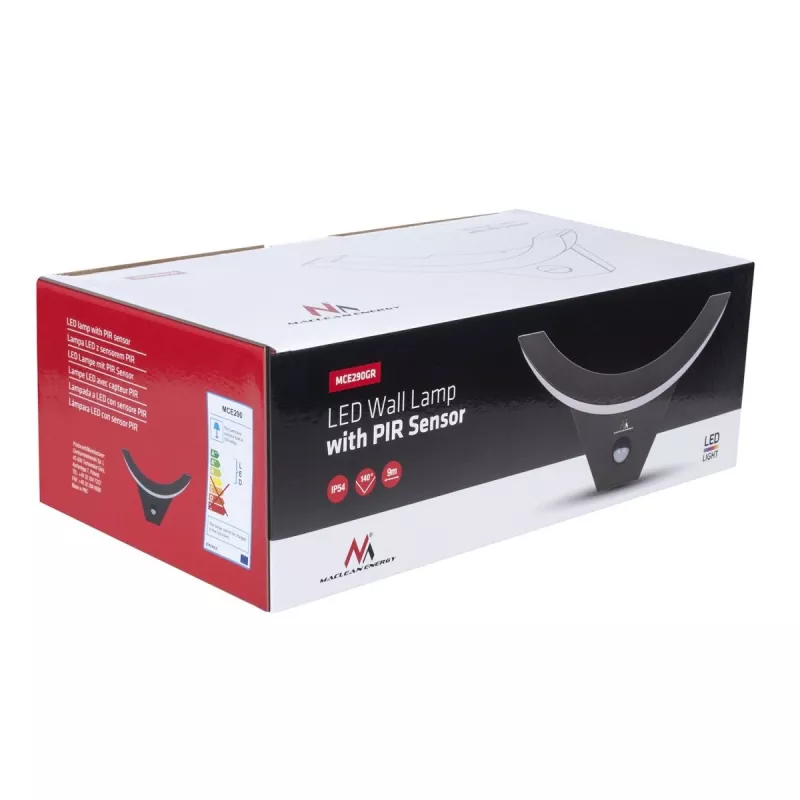 Galda lampa MACLEAN MCE290GR LED infrasarkanā 800 lm, regulējams gaismas avots