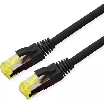 Roline 21.15.0755 RJ45 tīkla kabelis, komutācijas kabelis CAT 6a S/FTP 5 m melns 1 gab.