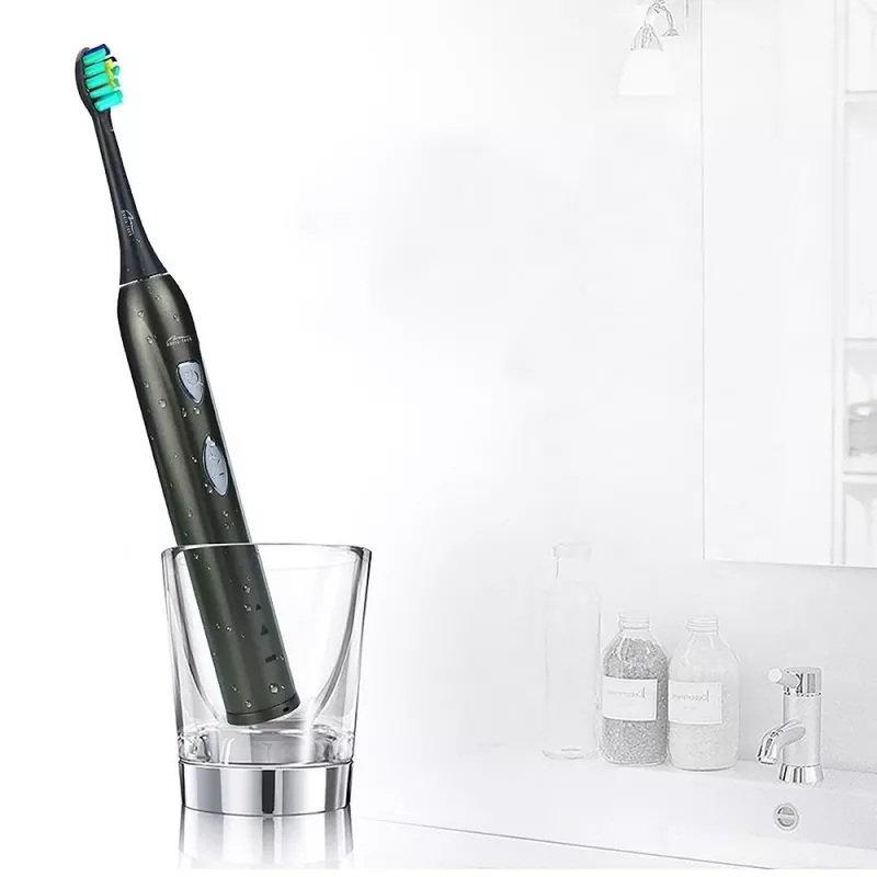 Zobu birste Media-Tech SONIC WAVECLEAN pieaugušajiem brūna