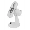 Esperanza EHF003WE, 12'' galda ventilators, balts un pelēks