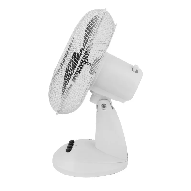Esperanza EHF003WE, 12'' galda ventilators, balts un pelēks
