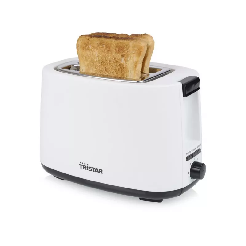 Tristar Toasteris | BR-1055 | Jauda 750 W | Spraugu skaits 2 | Korpuss materiāls Plastmasa | Balts
