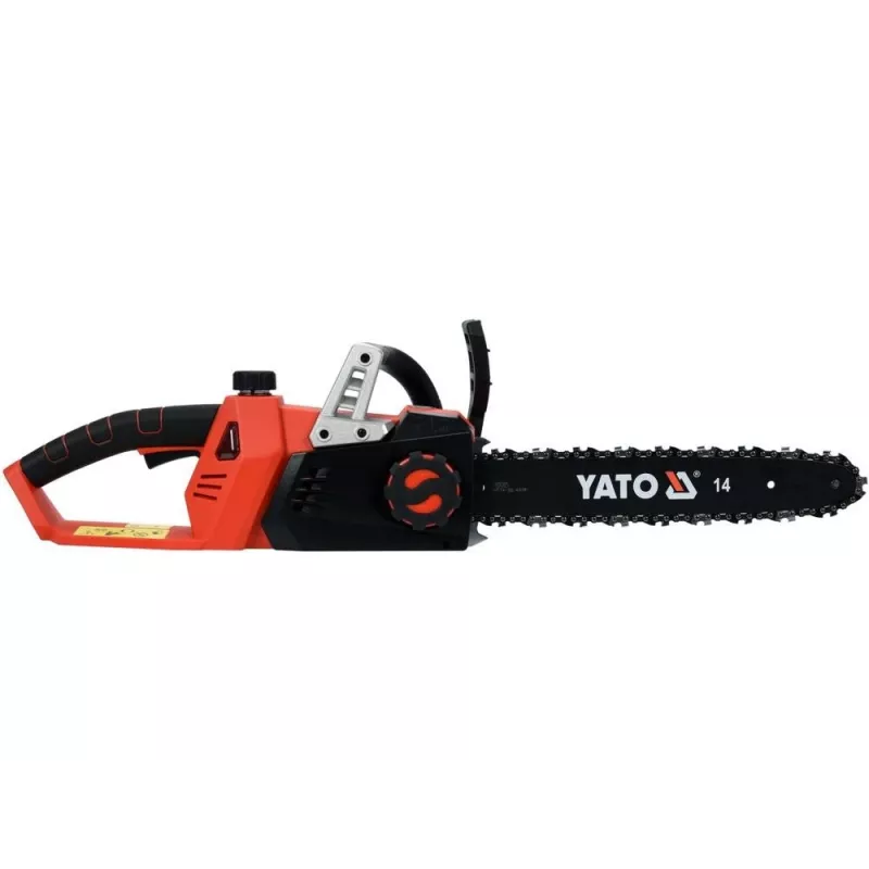 Yato YT-82812 motorzāģis 4500 apgr./min., melns, sarkans