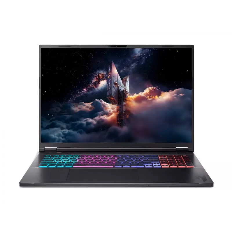 Portatīvais dators Acer Nitro 18 AI AN18-61-R968 — 18 collu WQXGA, AMD Ryzen AI 9 365 2GHz, 32GB DDR5, 1TB SSD, NVIDIA GeForce RTX 5070, Windows 11 Home, Melns