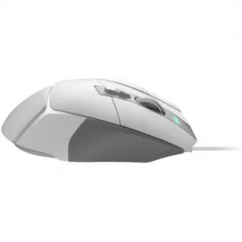 Spēļu peles komplekts Logitech G G502 X ar G240 cieto spēļu peles paliktni — labās rokas, optiskā 25600 DPI, USB Type-A, 13 pogas, balta