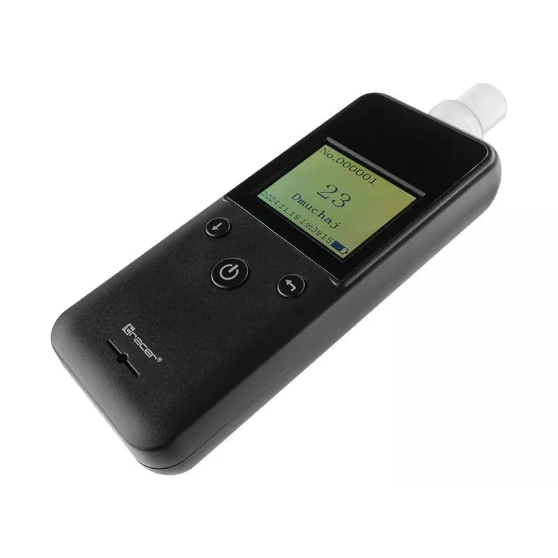 Tracer BreathEZ-2B pusvadītāju alkometrs, melns