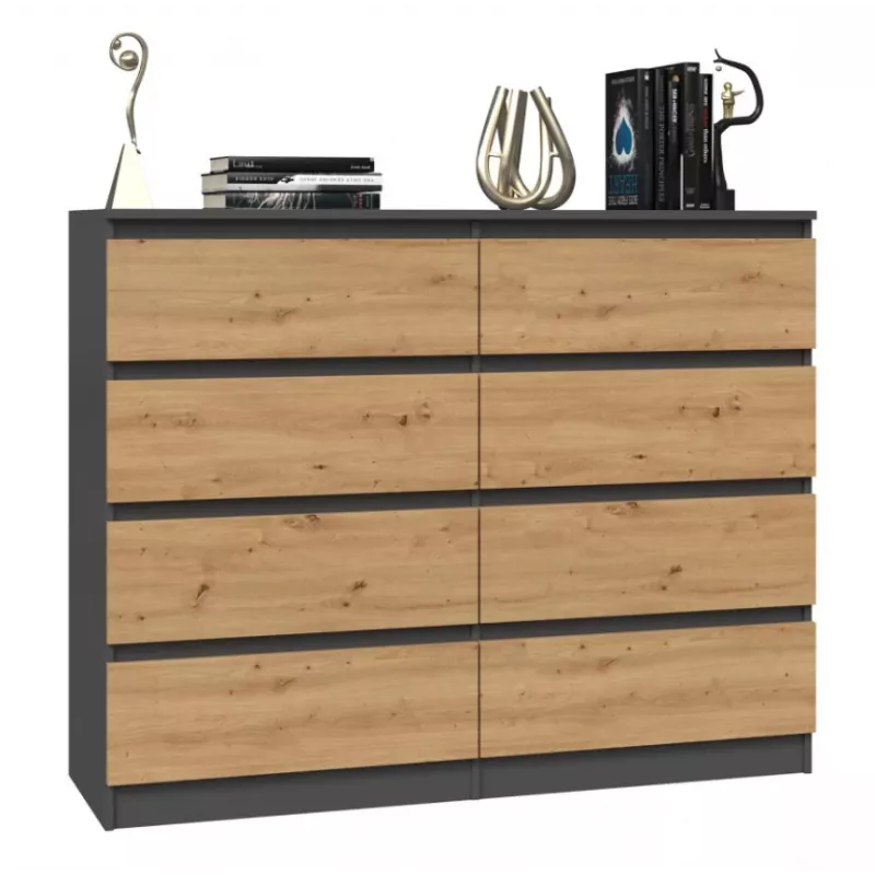 Topeshop M8 120 ANT/ART KPL kumode