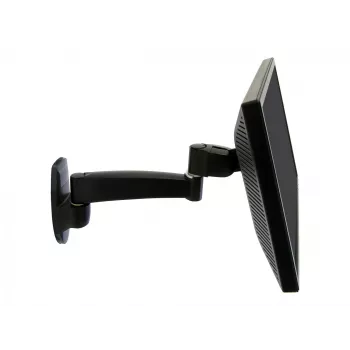 Ergotron 200 Series - Montāžas komplekts (Sienas roka) - Monitoram - 1 pagarinājums - Tērauds - Melns - Ekrāna izmērs: līdz 81,3 cm (līdz 32 collām)