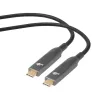 USB-C video kabelis TB AKTBXIACCOP500B hibrīds 4K, 5 m garš