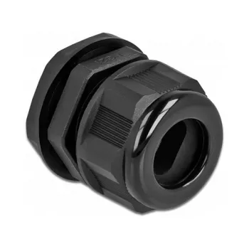 Kabeļa blīvslēgs DeLOCK 60387 Melns Plastmasa 2 gab.