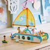 LEGO Friends spēļu komplekts Ceļojumu laivas piedzīvojums 42664 — 685 detaļas, 4 mini-lelles, vecumam 8+, 260×190×320 mm