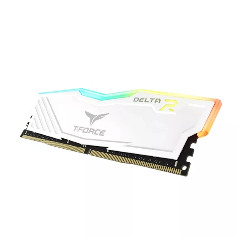 DIMM 16 GB DDR4-3600 (2x 8 GB) Dual-Kit, atmiņa, balta, TF4D416G3600HC18JDC01, Delta RGB, INTEL XMP
