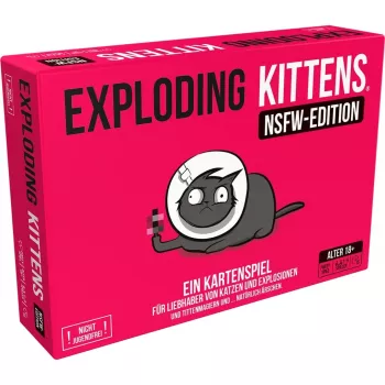 Exploding Kittens - NSFW izdevums, kāršu spēle