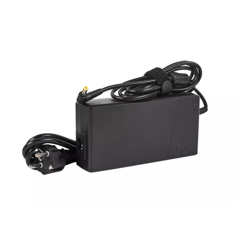 Barošanas adapteris zaļa Cell AD139P 90W universāls klēpjdatoru adapteris 19.5V 9.23A 5.5×1.7mm Melns