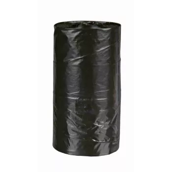 Suņu ekskrementu maisiņi Trixie Poop Bags 2332, plastmasas, melni, 4 ruļļi × 20 gab. (80 maisiņi)