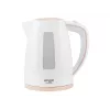 Elektriskā tējkanna Adler AD 1264 1,7 L 2200 W Lazdu riekstu un balta