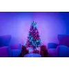 Iepriekš izgaismota Ziemassvētku egle Twinkly Regal Tree 1,50 m — 270 RGB LED, Wi‑Fi un Bluetooth, IP20, 36 W, zaļš vads