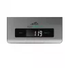 Elektroniskie virtuves svari ETA Nutri Vital Metallic Rectangle — 5 kg ietilpība, 1 g precizitāte, LCD displejs